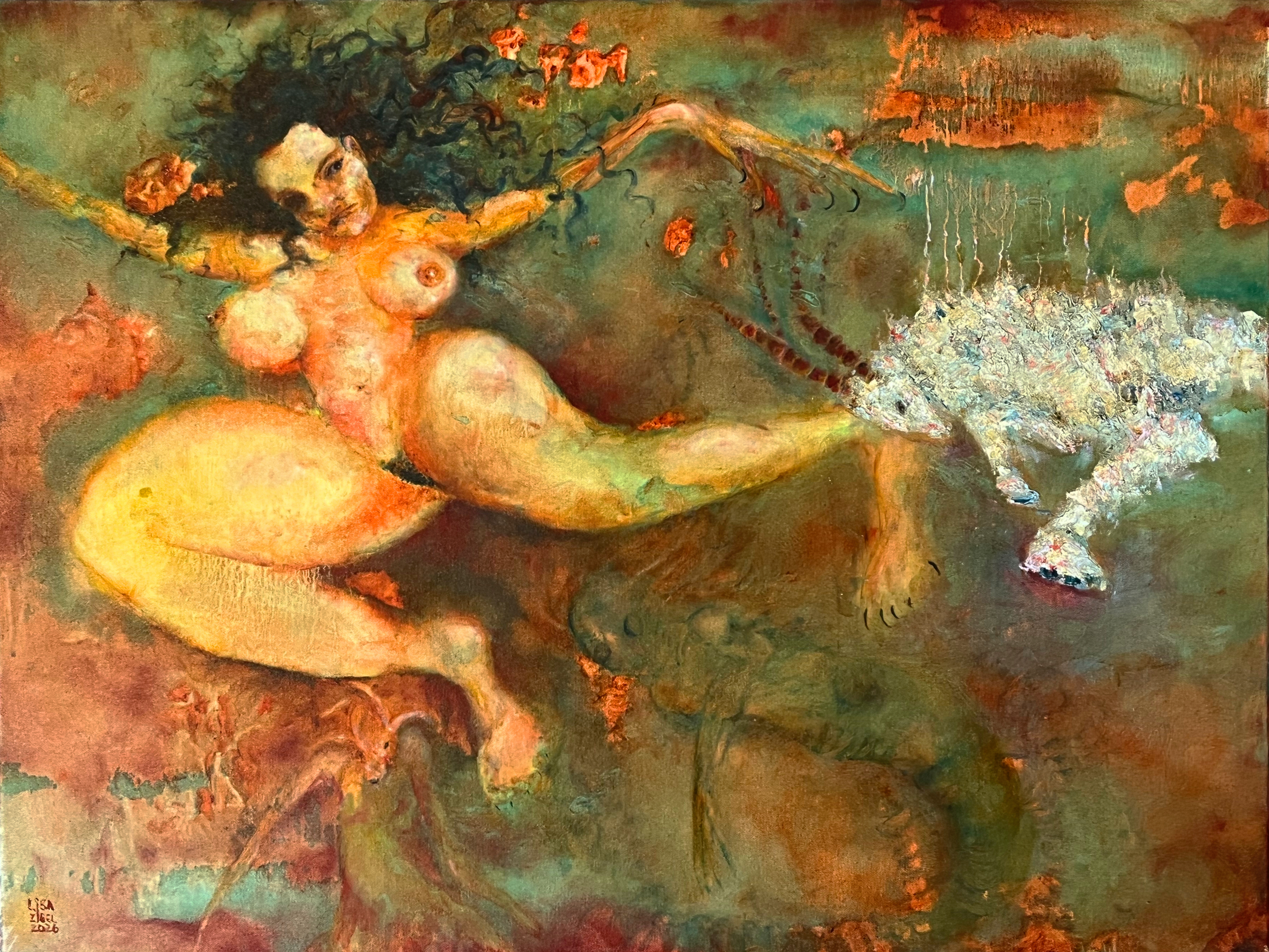 Rivka — mixed technique on canvas